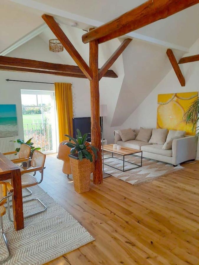 Luxurioeses Loft Mit Schoenem Blick Tremsbüttel Exterior foto